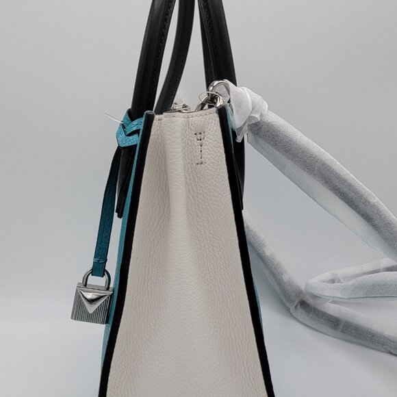 Michael Kors Mercer Color-Block Leather Cross Body - Picture 5 of 13